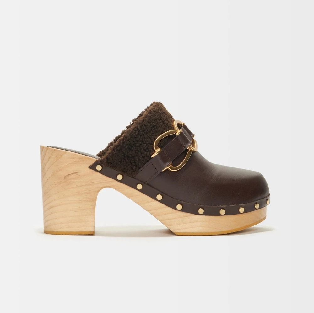 NWT MAJE Clog Size 39 EU (8.5 US)